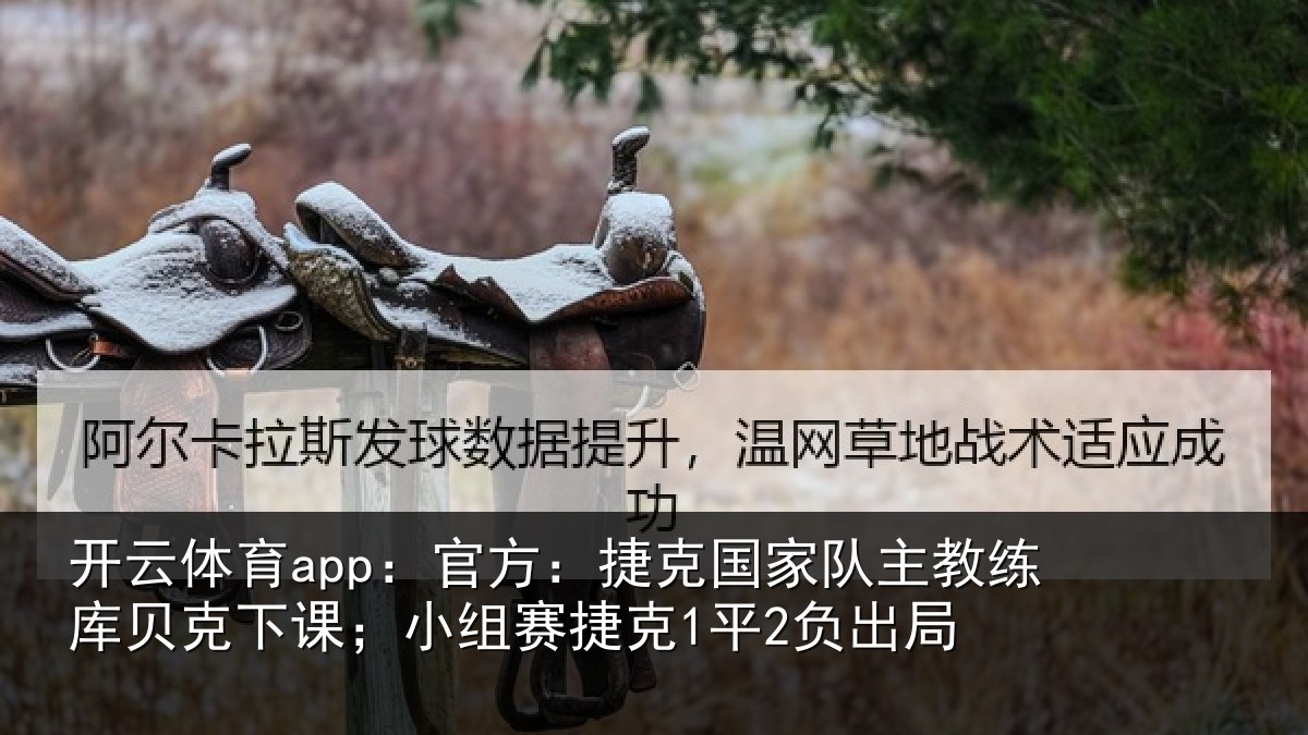 开云体育app：官方：捷克国家队主教练库贝克下课；小组赛捷克1平2负出局